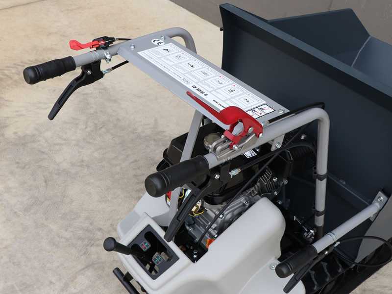 BlackStone TB 3250 D - Motocarriola cingolata cassone dumper 320Kg