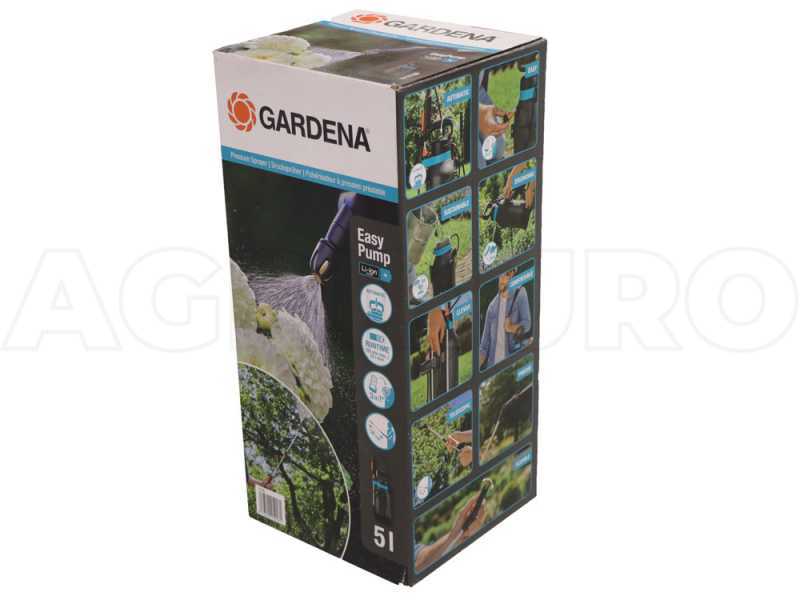 Gardena Easypump 5 lt. 11136-20 - Pompa Irroratrice - 5V - 2,6 Ah