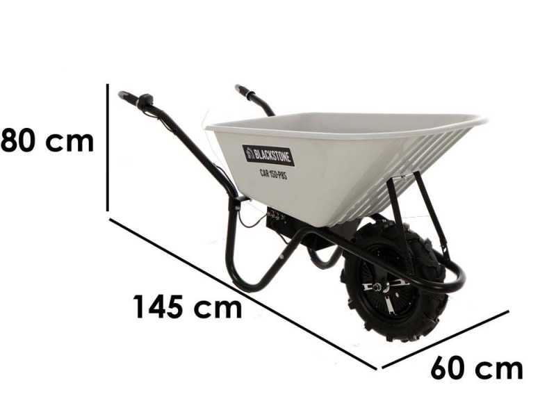 Blackstone CAR 150-P85 - Carriola elettrica a batteria 24V 12Ah