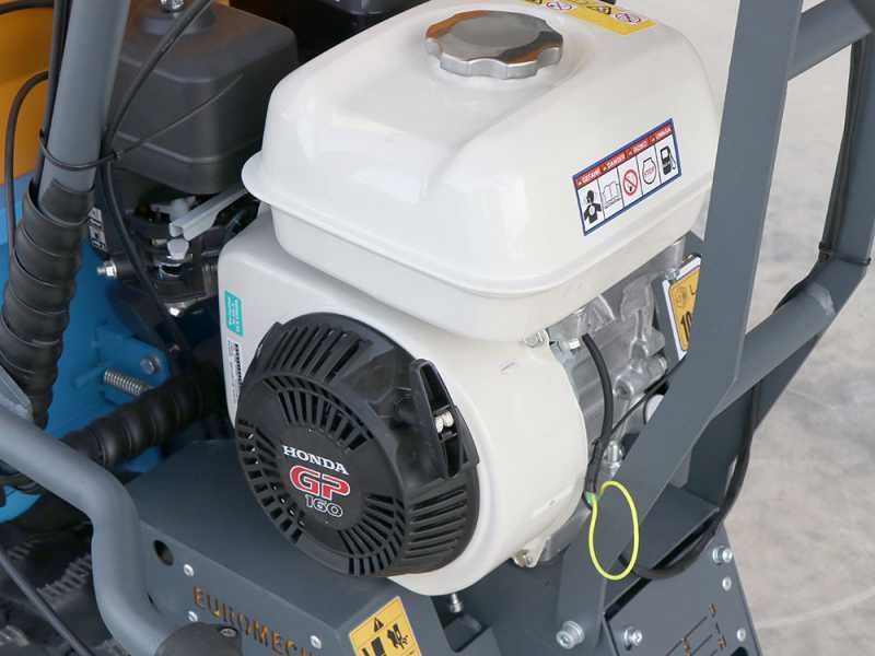 EuroMech EM400H-Agri - Motocarriola cingolata cassone estensibile 400Kg