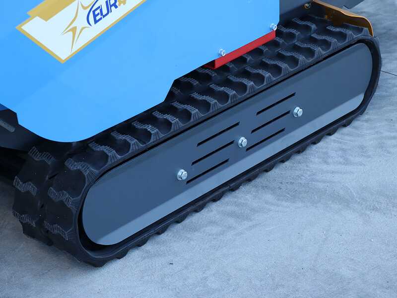 EuroMech EM500H-Dump - Motocarriola cingolata dumper idraulico 500Kg - Cambio idrostatico