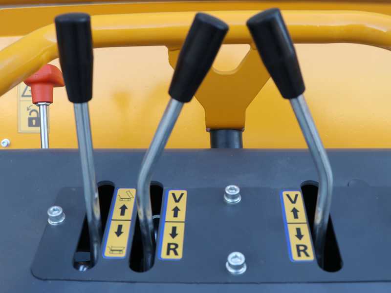 EuroMech EM500H-Dump - Motocarriola cingolata dumper idraulico 500Kg