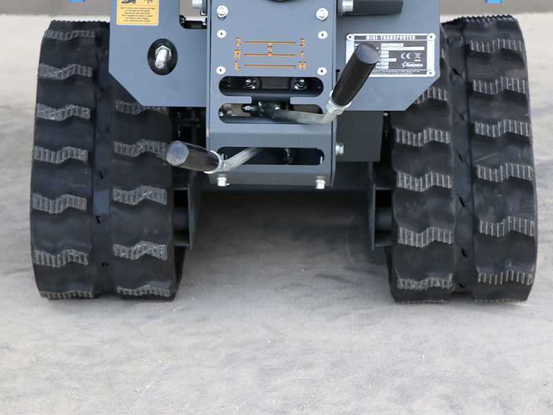 EuroMech EM400H-Dump - Motocarriola cingolata cassone dumper 400Kg