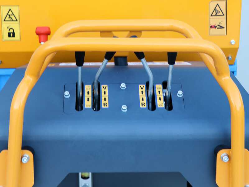 EuroMech EM500H-Dump &amp; Shovel - Motocarriola dumper idraulico 500Kg con paletta - Cambio idrostatico