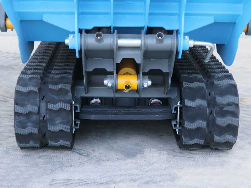 EuroMech EM500L-Dump &amp; Shovel - Motocarriola dumper idraulico 500Kg con paletta