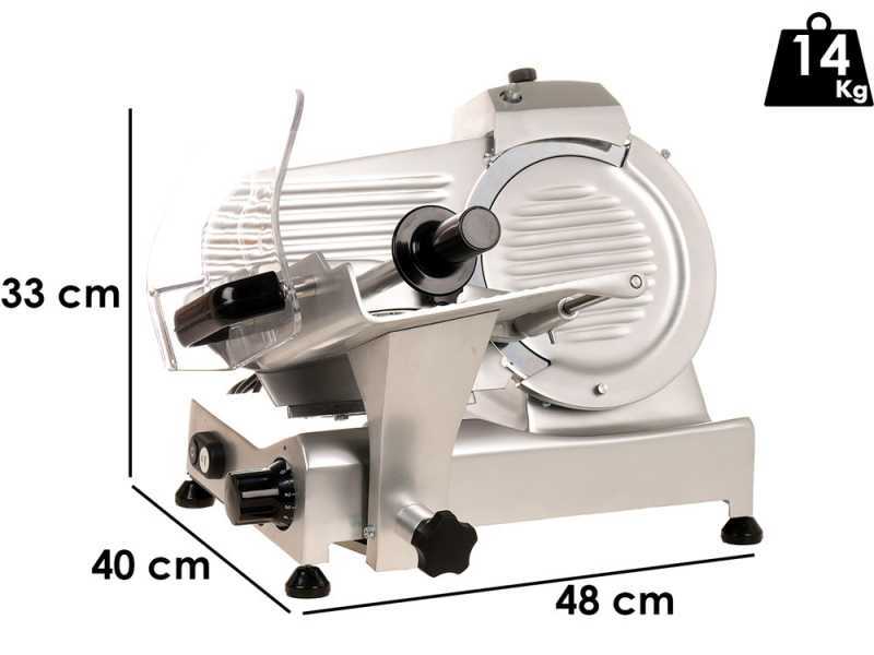 FAC S220AF - Affettatrice CE Professionale - in alluminio anodizzato