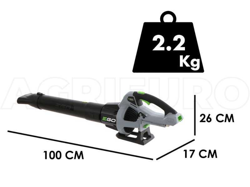 EGO LB5300E - Soffiatore a batteria - SENZA BATTERIE E CARICABATTERIE