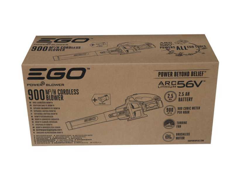 EGO LB5300E - Soffiatore a batteria 56V 2.5Ah