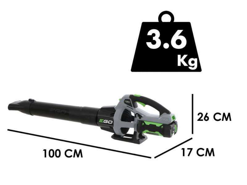 EGO LB5300E - Soffiatore a batteria 56V 2.5Ah
