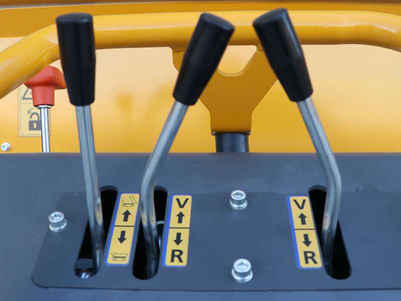 EuroMech EM500L-Dump - Motocarriola cassone dumper idraulico 500Kg - Cambio idrostatico