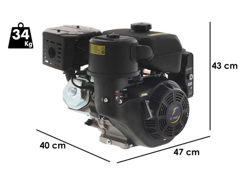 OUTLET - DA ESPOSIZIONE - Motore a scoppio GoodYear GY390EV ad albero conico - Avviamento elettrico