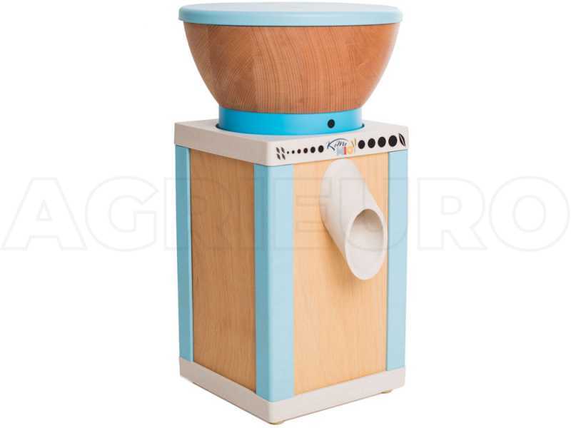 Komo KoMoMio Blu - Mulino per farina a pietra in faggio - 400W