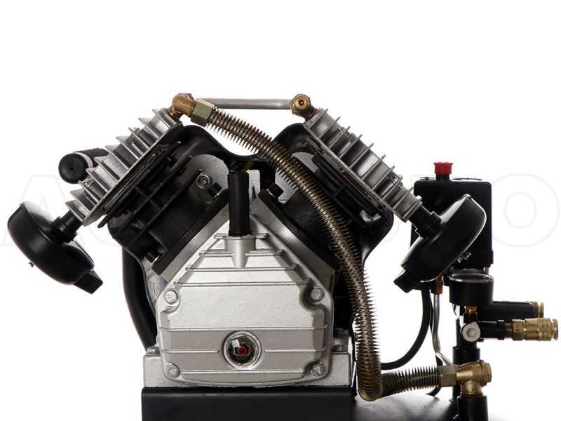 BlackStone V-LBC 50-30V - Compressore aria elettrico carrellato verticale - motore 3 HP - 50 lt aria compressa