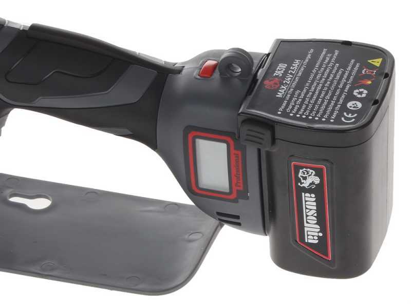 Ausonia Nativa Saw - Potatore manuale elettrico a batteria - 3 Batterie da 24V 2.5Ah