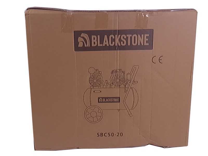 BlackStone SBC 50-20 - Compressore aria elettrico silenziato - 2 HP