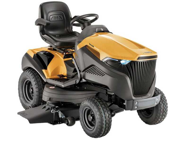 Stiga Tornado 9121 W - Trattorino tosaerba - Bicilindrico - Scarico laterale