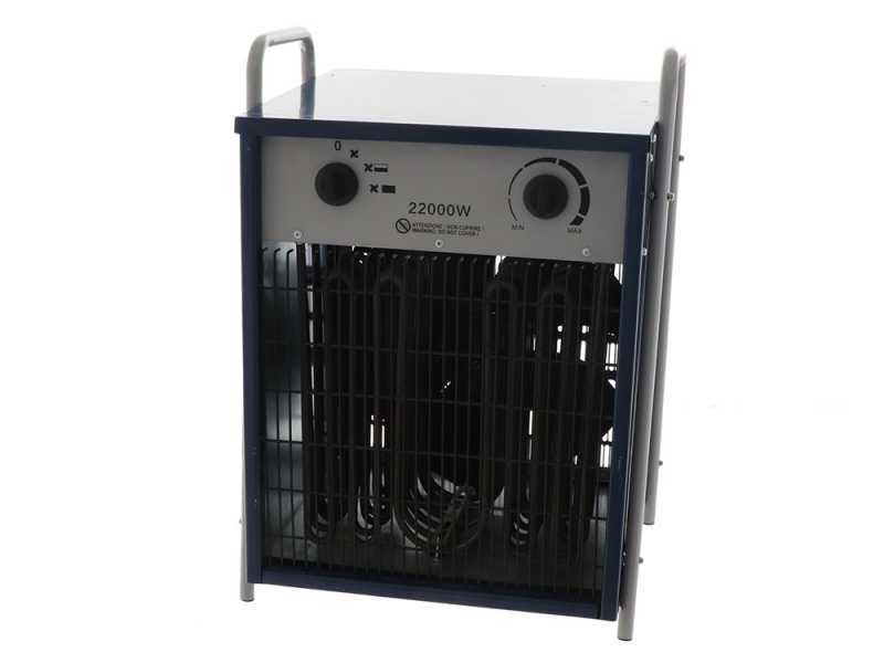 BullMach BM-EFH 22H - Generatore di aria calda trifase con ventilatore - 22 kW