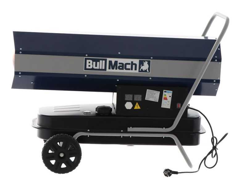 BullMach BM-DDH 60 - Generatore di aria calda diesel - A combusione diretta - Carrellato - 60kW