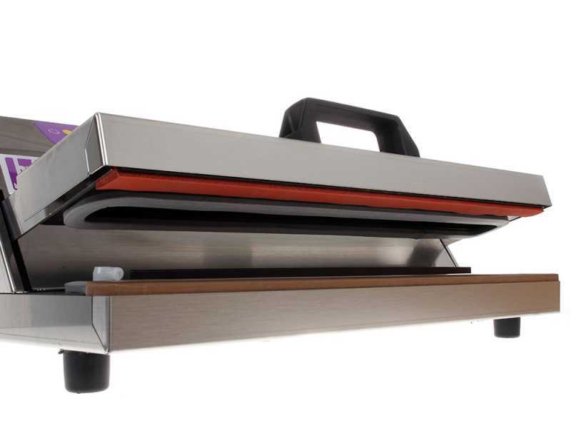 Besser Vacuum MIDI INOX - Macchina sottovuoto professionale - Doppia barra saldante 43cm