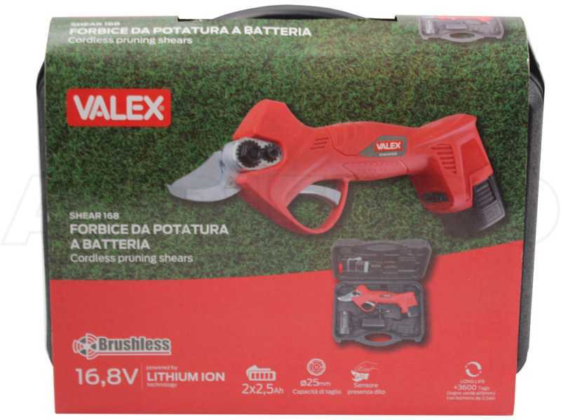 Valex Brushless Shear168 - Forbici elettrica da potatura - 16.8V 2.5Ah