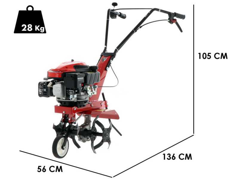 Italian Power RG1.3-45 Q-D - Motozappa a benzina 4.5 HP da 144.3cc