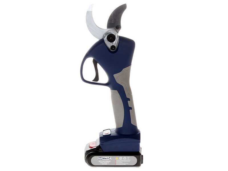 BullMach ARTEMIS 40 - Forbice elettrica da potatura -2x 21V 2Ah - Diametro di taglio 40mm