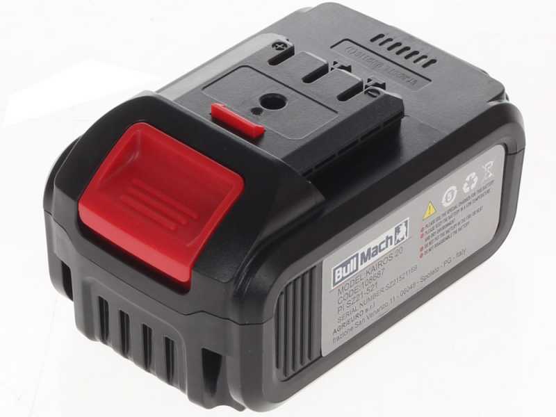 Bullmach Kairos 20 - Potatore manuale elettrico a batteria - inclusa batteria 21V 4Ah