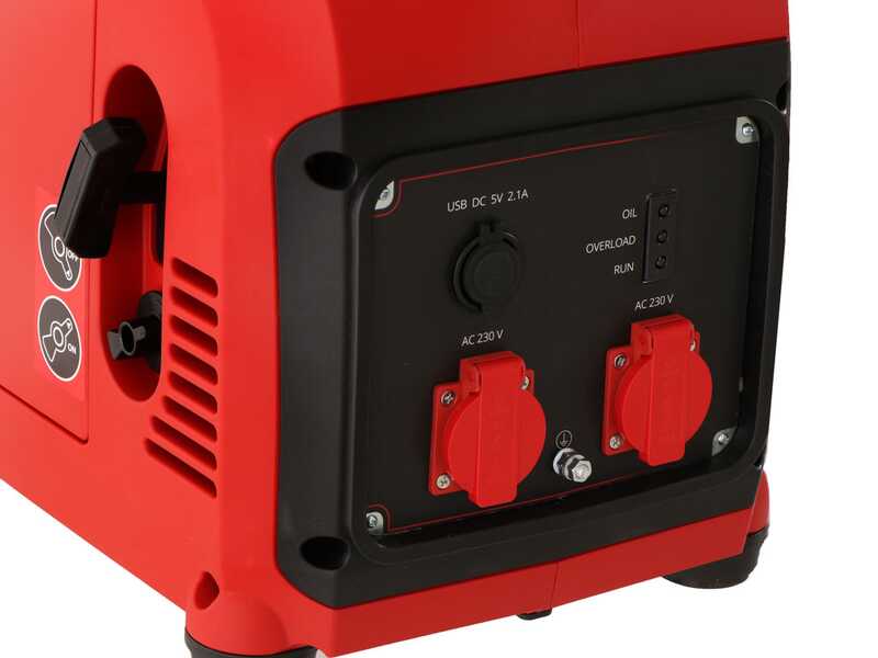 Einhell TC-IG 2000 - Generatore di corrente inverter a benzina 2 kW - Continua 1.8 kW Monofase