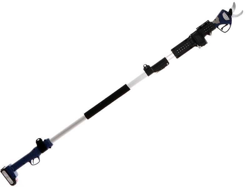 BullMach ARTEMIS 40 - Forbice elettrica da potatura su asta - 21V 2Ah 150/210 cm - Diametro di taglio 40mm