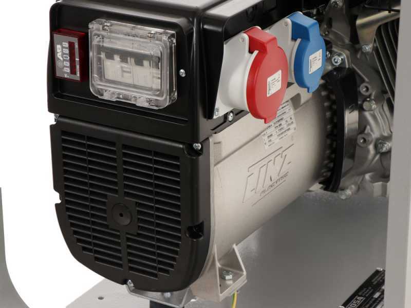 MOSA GE 8000 BBT - Generatore di corrente a benzina 6.4 kW - Continua 5.6 kW Trifase