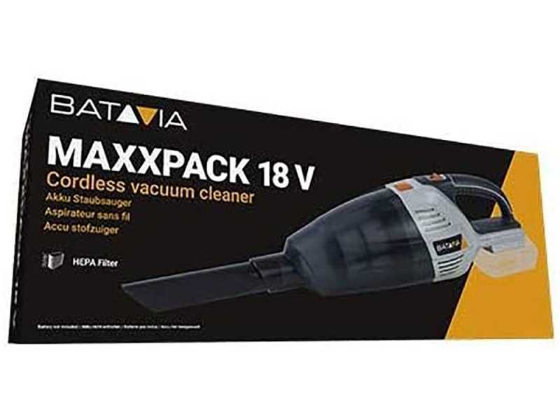 Batavia - Aspiratore portatile manuale - SENZA BATTERIA E CARICABATTERIA