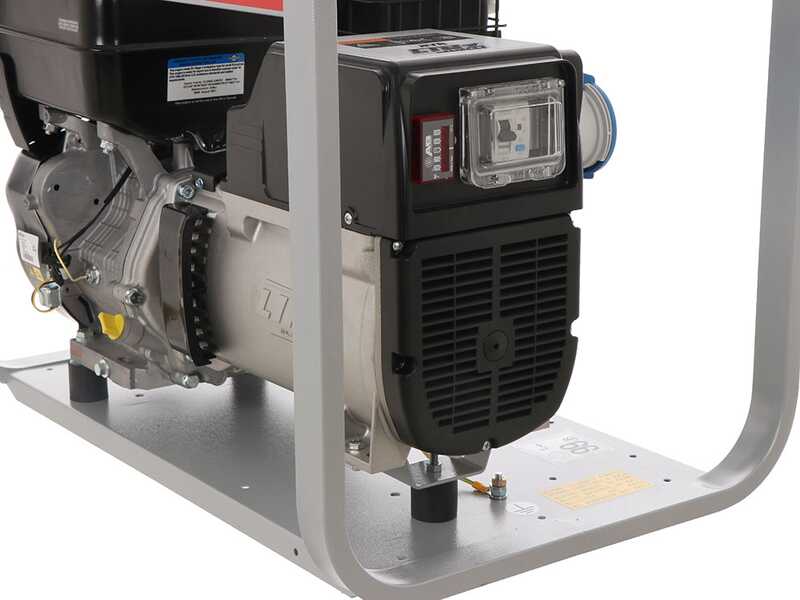 MOSA GE 7000 BBM AVR - Generatore di corrente a benzina con AVR 6 kW - Continua 5 kW Monofase - Motore B&amp;S XR2100