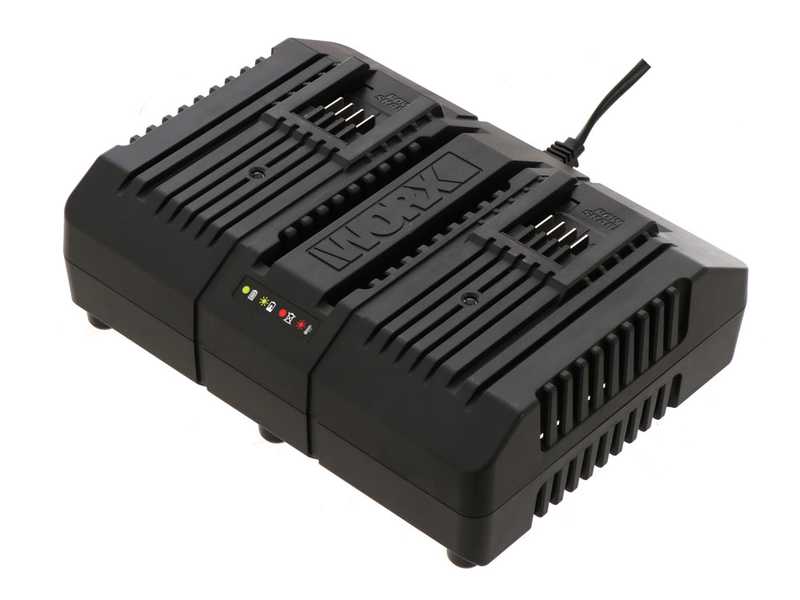 Worx WG583E - Soffiatore a batteria 3 in 1 - 2x20V/4Ah