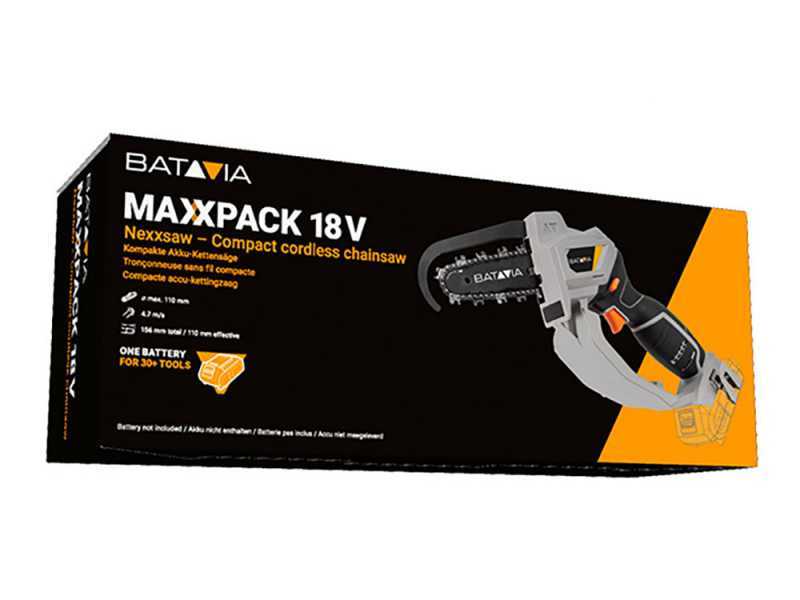 Potatore manuale a batteria Batavia NEXXSAW - SENZA BATTERIA E CARICABATTERIE