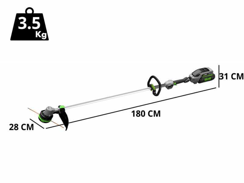 EGO ST1510E - Decespugliatore a batteria - 56V - SENZA BATTERIE E CARICABATTERIE