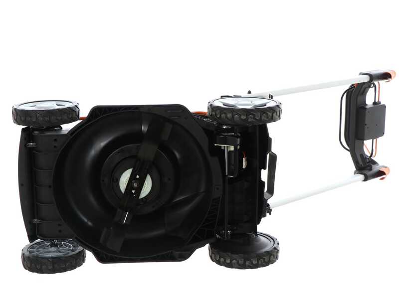 PROMO Worx Nitro WG749E - Tagliaerba semovente a batteria - 2x20V/4Ah - Taglio 46 cm