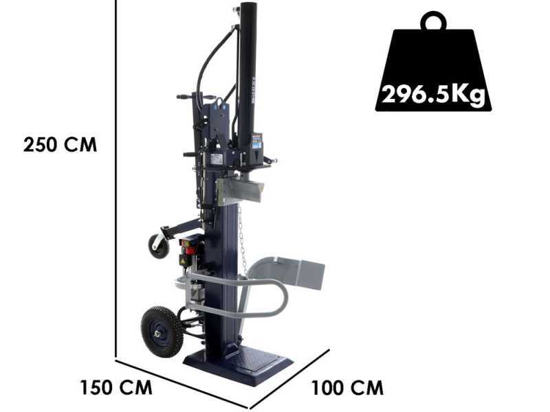 BullMach BM-LS-ET 22 V - Spaccalegna elettrico - Verticale - 400V