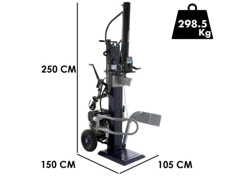 BullMach BM-LS-BS 22 V - Spaccalegna a scoppio - Verticale - B&amp;S XR1450