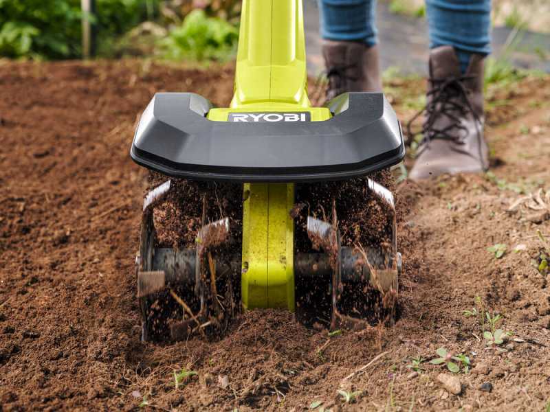 Ryobi RY18CVA-0 - Motozappa a batteria 18V 4Ah