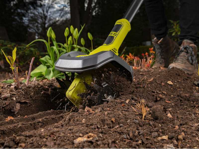 Ryobi RY18CVA-0 - Motozappa a batteria 18V 4Ah