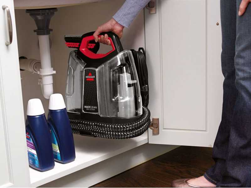 Bissell MultiClean Spot&amp;Stain - Pulitore per tappeti - 330W - per scale, tappezzeria, automobili e tappeti