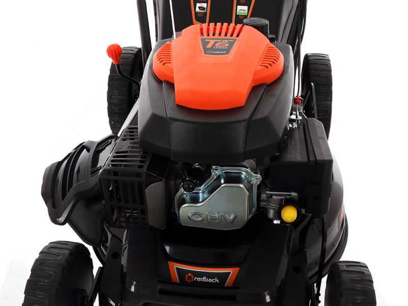 Redback S463VHY-T6 - Rasaerba trazionato - 4 in 1 - Taglio 45 cm