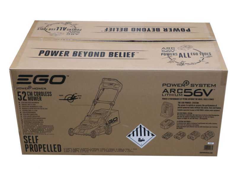 EGO LM2135E-SP - Tagliaerba semovente a batteria - 56V/7.5Ah - Taglio 52 cm