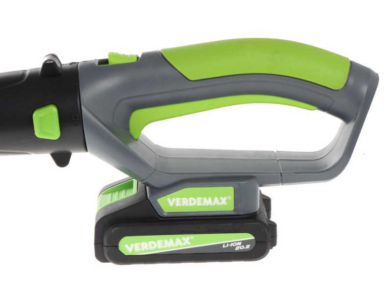Verdemax PTT20 - Kit potatore e tagliasiepe telescopico - Batteria 20V 2Ah