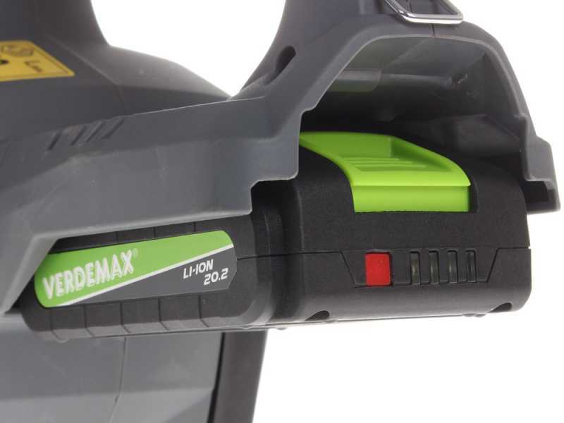 Verdemax SE20 - Elettrosega a batteria 20V 2Ah - Lama da 25cm