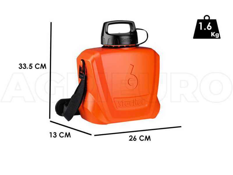 Stocker 402 Thalia - Pompa irroratrice a tracolla a batteria - Serbatoio da 6 litri