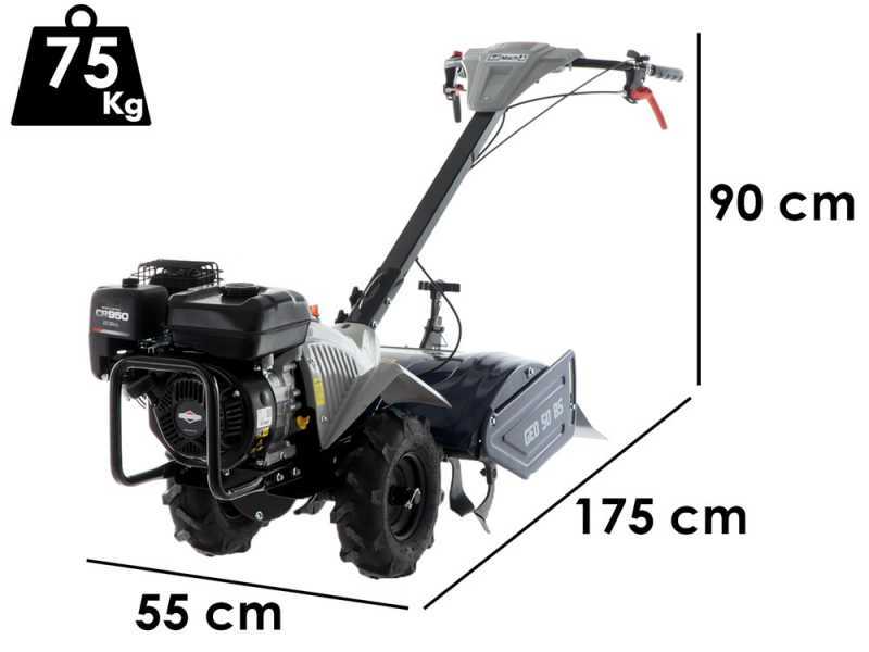 BullMach GEO 50 BS - Motocoltivatore benzina - Brigs&amp;Stratton CR950 - 7HP