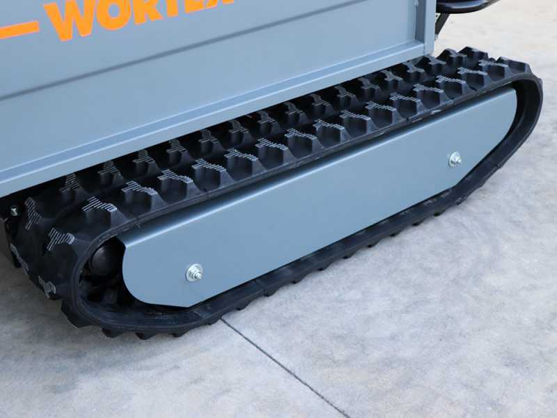 Wortex SFL 500 - Motocarriola cingolata cassone estensibile - Portata 500Kg