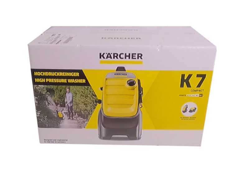 Karcher K7 Compact - Idropulitrice ad acqua fredda - 600 lt/h - 180 Mbar