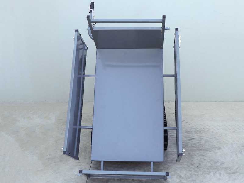Wortex SFL 500-E - Motocarriola cingolata cassone estensibile 500Kg